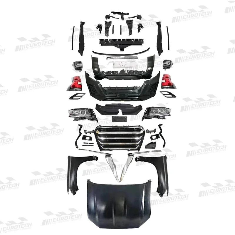 

Hot sale 2022 prado X-men facelifted conversion body kit 2010y to 2020y Prado Fj150