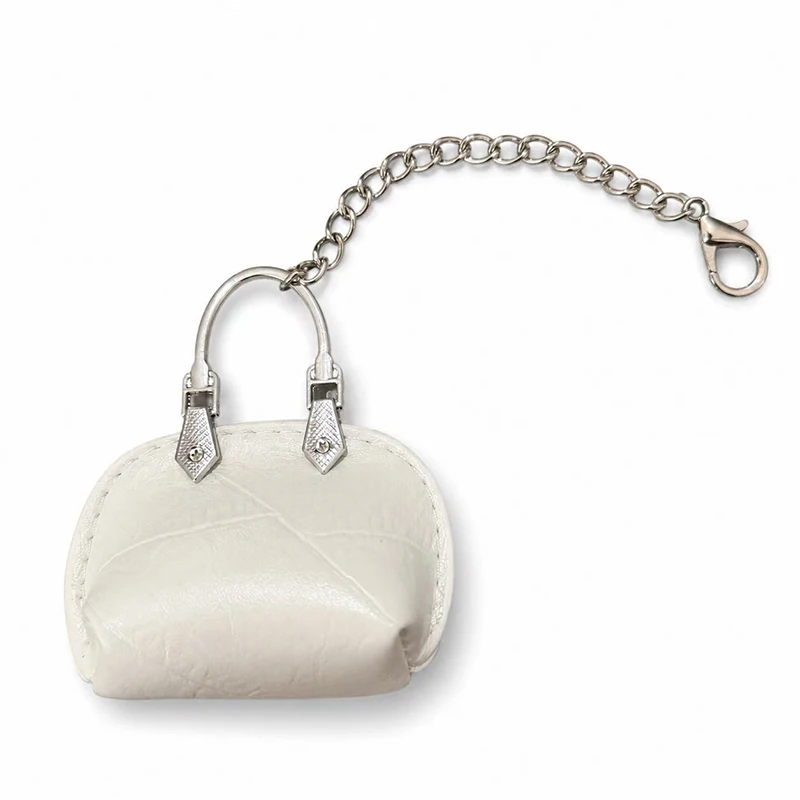 Fashion New Mini Leather Bag Pendant Shell Bag High-grade Bag Ornaments Coin Purse Accessories