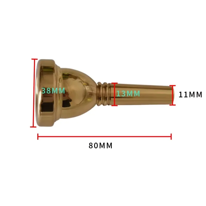 

Exquisite Alto Trombone Mouthpiece Instrument Accessory For Practice And Performance