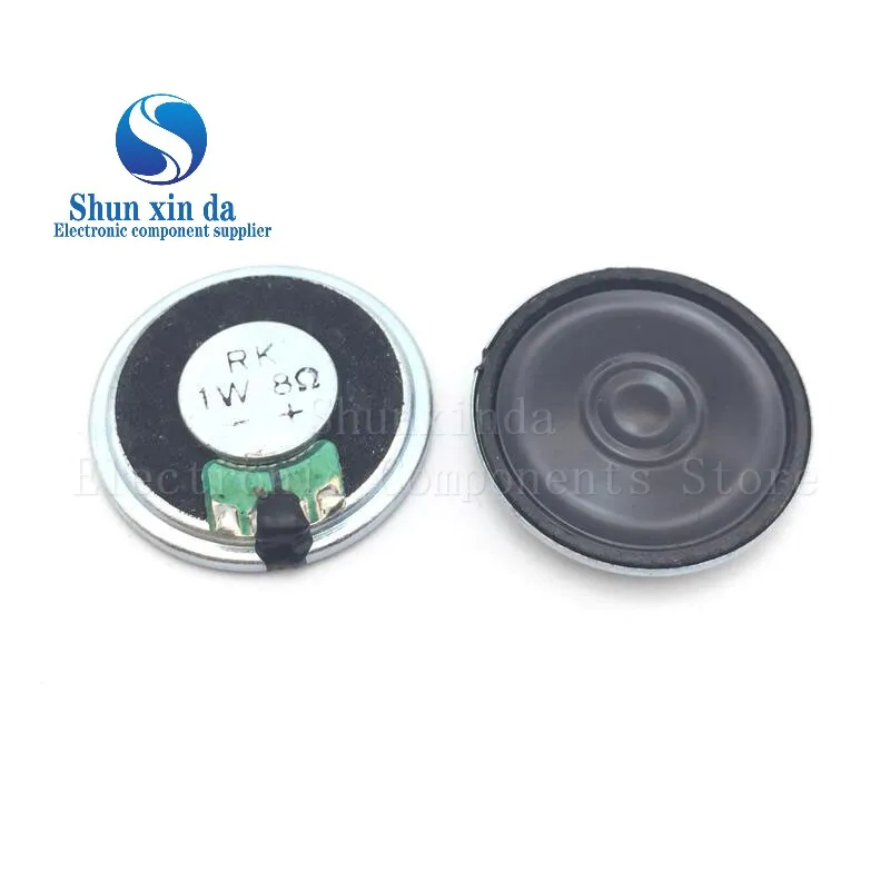 5PCS New Ultra-thin Mini speaker 1W 8R speaker Diameter 36/40/50MM 4CM 8ohms 1watt  thickness 4MM DIY speaker audio accessories