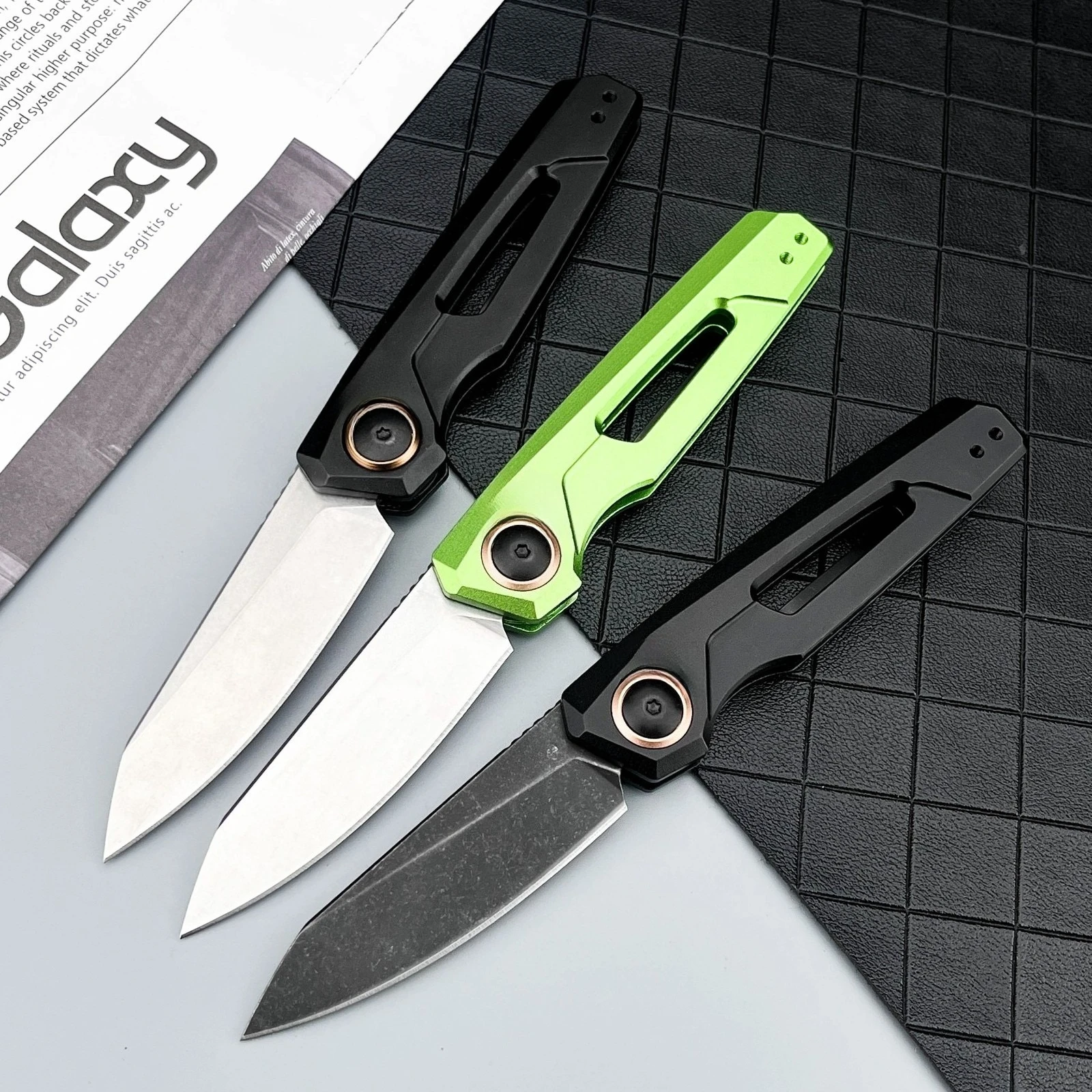 

KS7550 Outdoor Multi-purpose Portable Folding Knife Practical Fishing Camping Forest Adventure Cutting Tool Field Pocket Knife