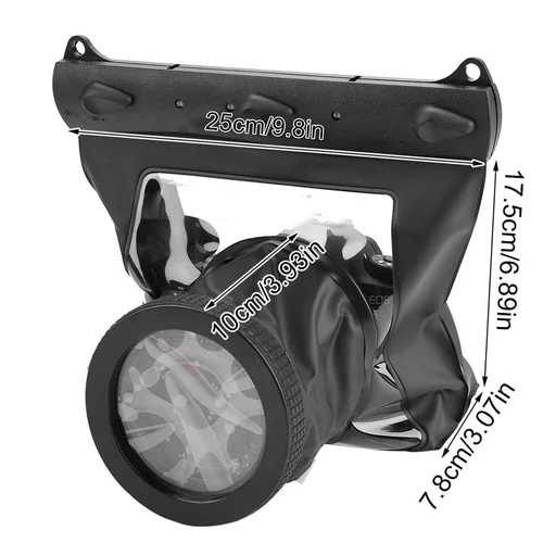 Imagen 1 del producto Tteoobl-funda subacuática para cámara, impermeable, Dving, 20M, para Nikon, DSLR, funda de buceo