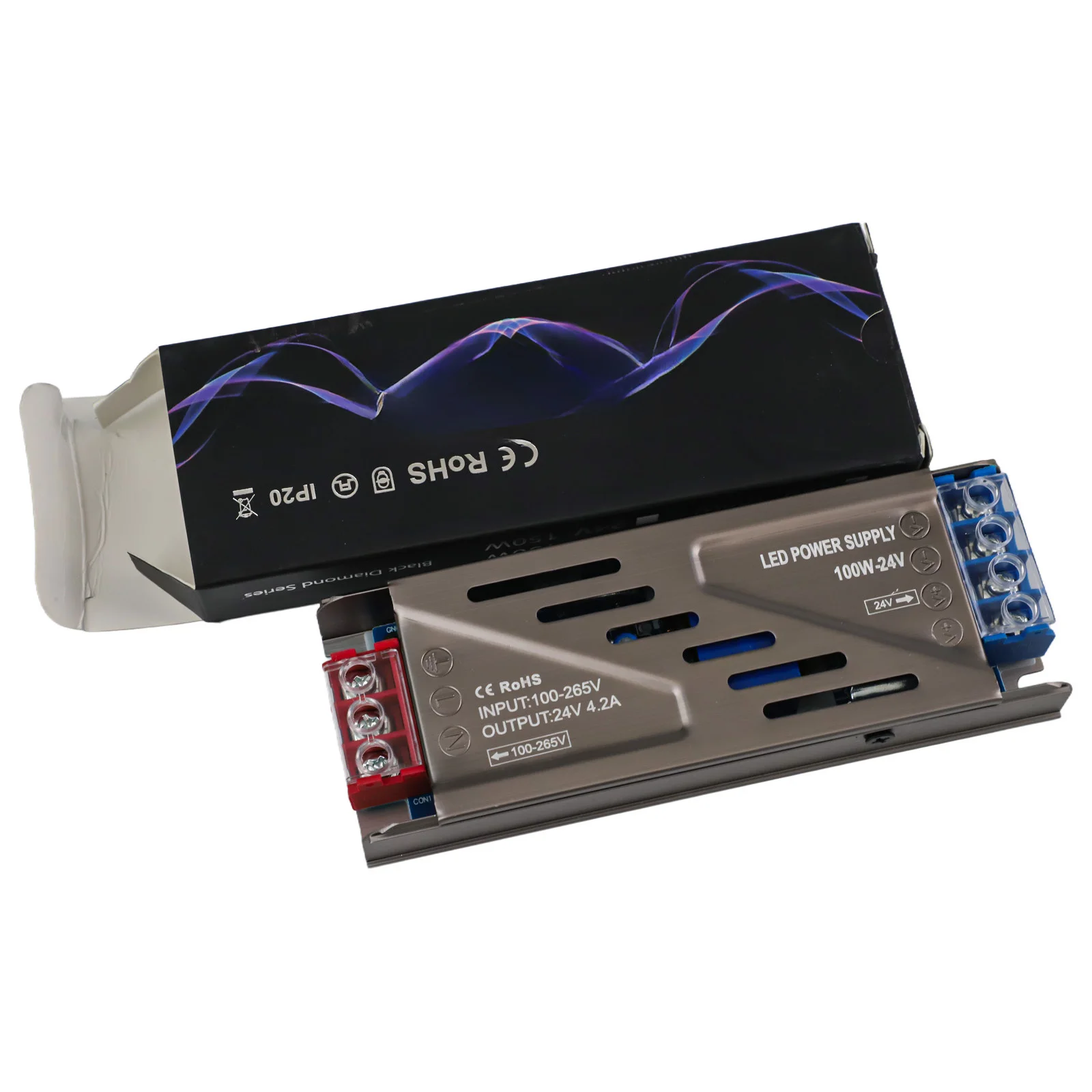 

LED Switching Power Supply 220V To 24V 100W Ultra Thin AC/DC Transformer LED Transformer Driver Converter For LED Strip Lighting