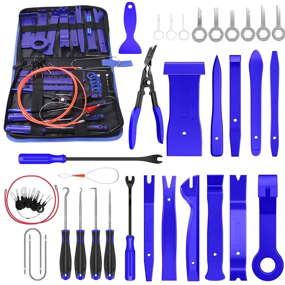 

41pcs Hand Tool Set Pry Disassembly Tool Interior Door Clip Panel Trim Dashboard Removal Tool Kit Auto Car Opening Repair Tool