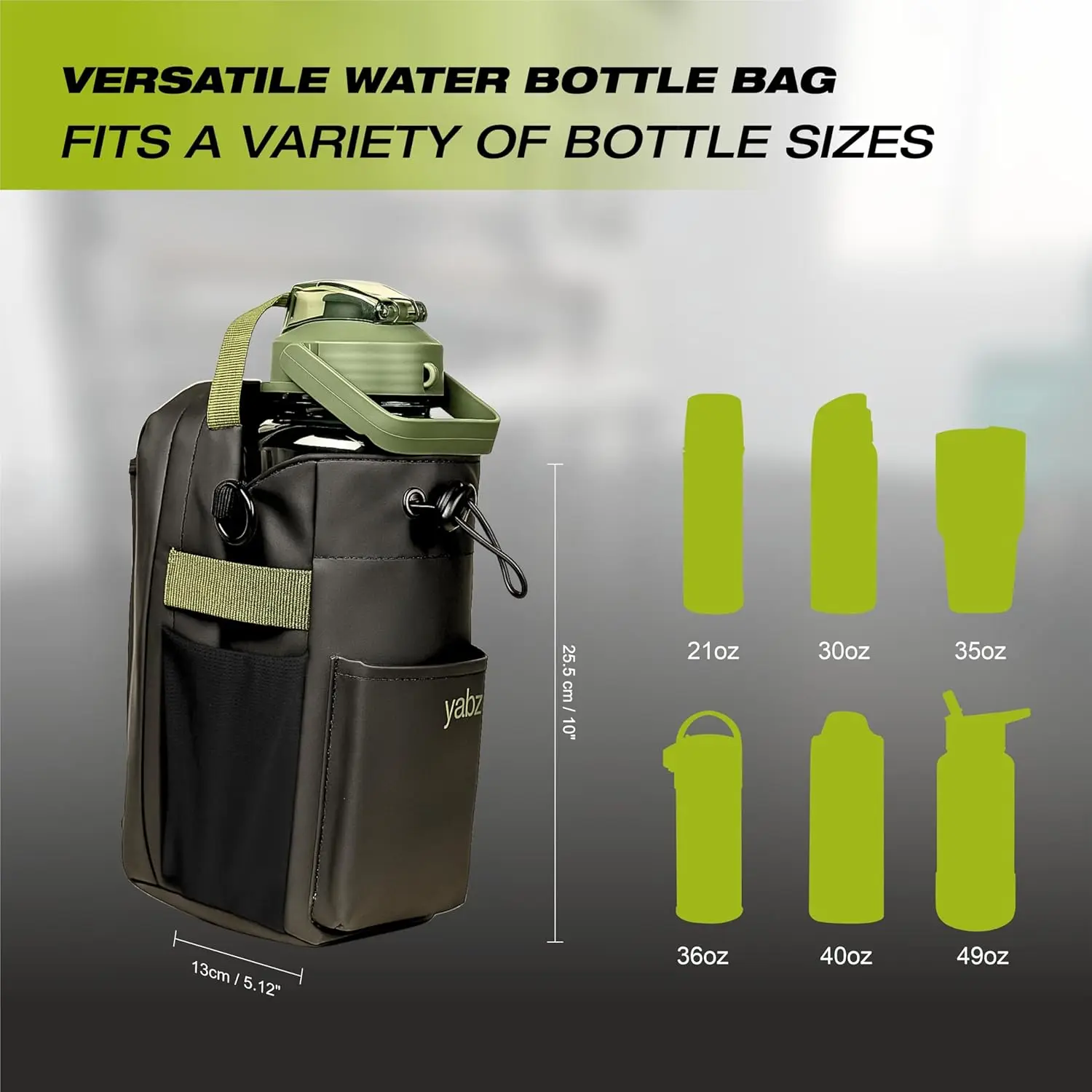 Picture 6: Strong Magnetic Gym Bag - Magnetic Gym Water Bottle Bag for Men and Women, High Load Capacity, Sports Gifts, Waterproof Material