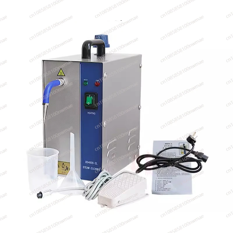 2L steam cleaning machine, steam spraying machine, 1300W small steam machine stainless steel for jewelry electroplating