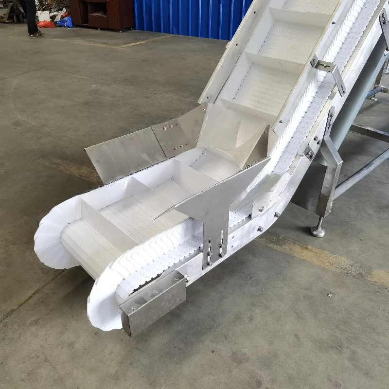 2024 Hot Sales Automatic Z Type Bucket Elevator with Hopper Inclined System Lift Belt Conveyor