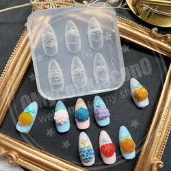 Devil Fruit,   transparent silicone nail mold.