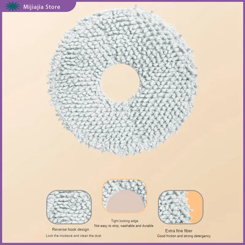 6 قطعة قماش ممسحة قابل للغسل لشاومي Mijia M30 Pro / C107 جهاز آلي لتنظيف الأتربة ممسحة خرقة اكسسوارات المبيعات
