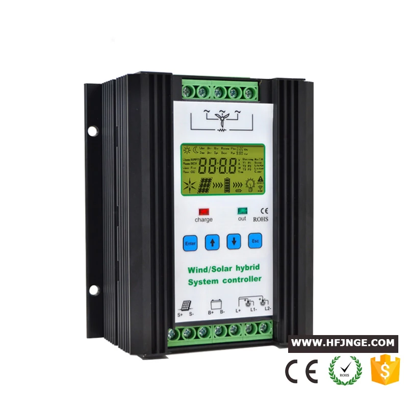 

10KW 48V household wind turbine PWM charging controller, automatic regulator for solar and wind energy hybrid system