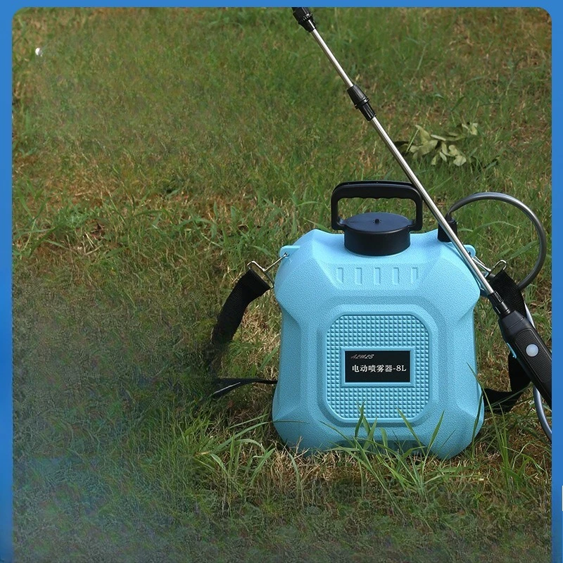 8L gardening shoulder electric sprayer portable disinfection watering sprinkler 5L small
