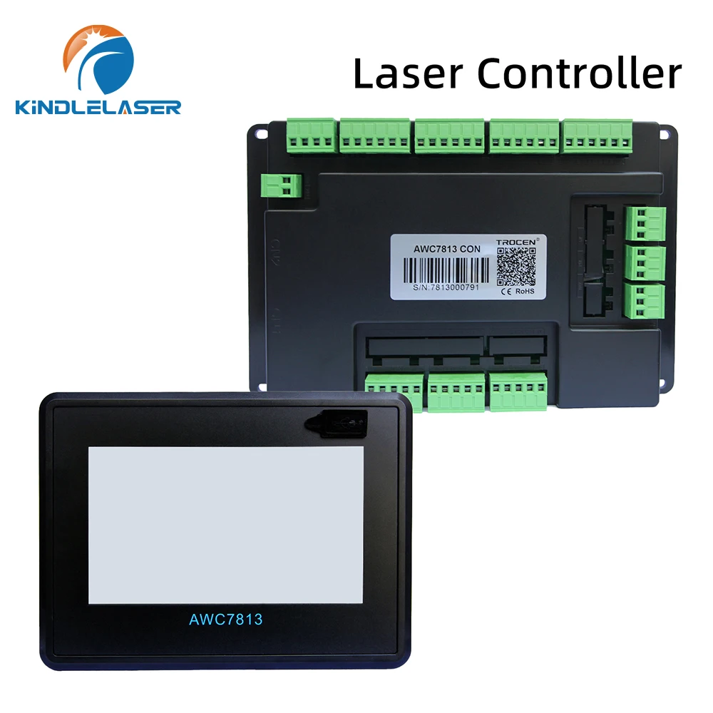 KINDLELASER Trocen AWC7813 Sistema di controllo Touch Screen per macchina per incisione e taglio laser CO2 Scheda controller AWC7813