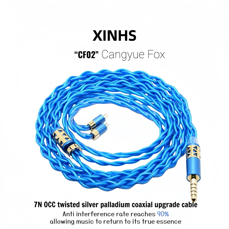 な*ん様 xinhs mozi 2pin 4.4mmケーブル な*ん様 xinhs mozi 2pin 4.4