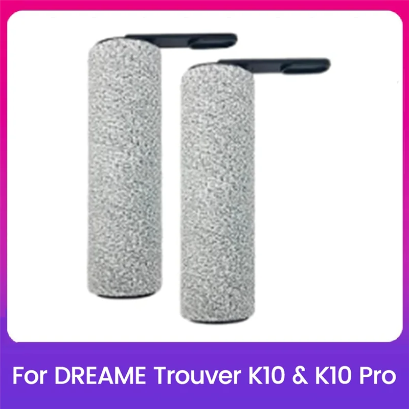 Brosse à rouleau de remplacement ABVI-2PCS pour aspirateur sec et humide sans fil Dreame Trouver K10 / K10 Pro, pièces détachées