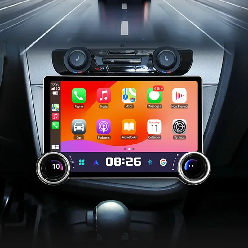 Eunavi 11.8 Autoradio Car Radio for Seat Leon MK2 2005-2012 Car Audio Multimedia Player Wireless Carplay