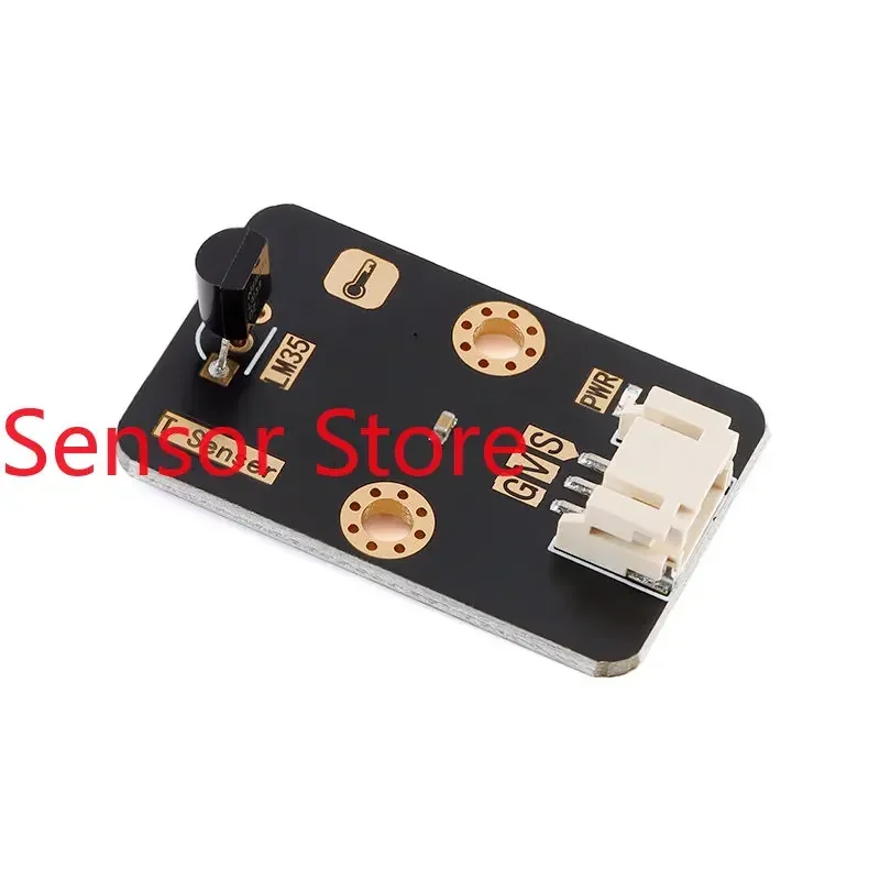 

5PCS LM35DZ Linear Temperature Sensor Module Analog Voltage Output PH2.0-3pin Interface