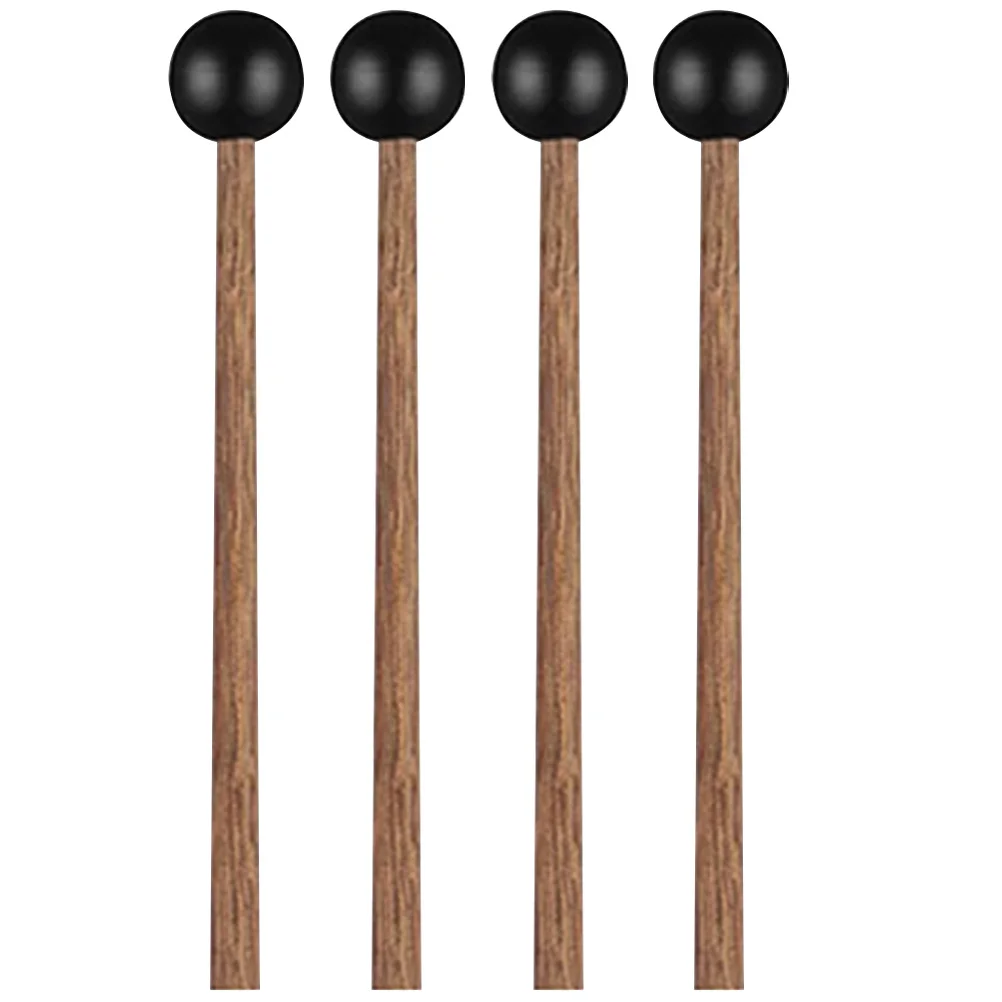 

4 Pcs Ethereal Drumstick Classic Hand Drumming Sticks Mallets Wooden Percussion Kids Music Practice Accessories