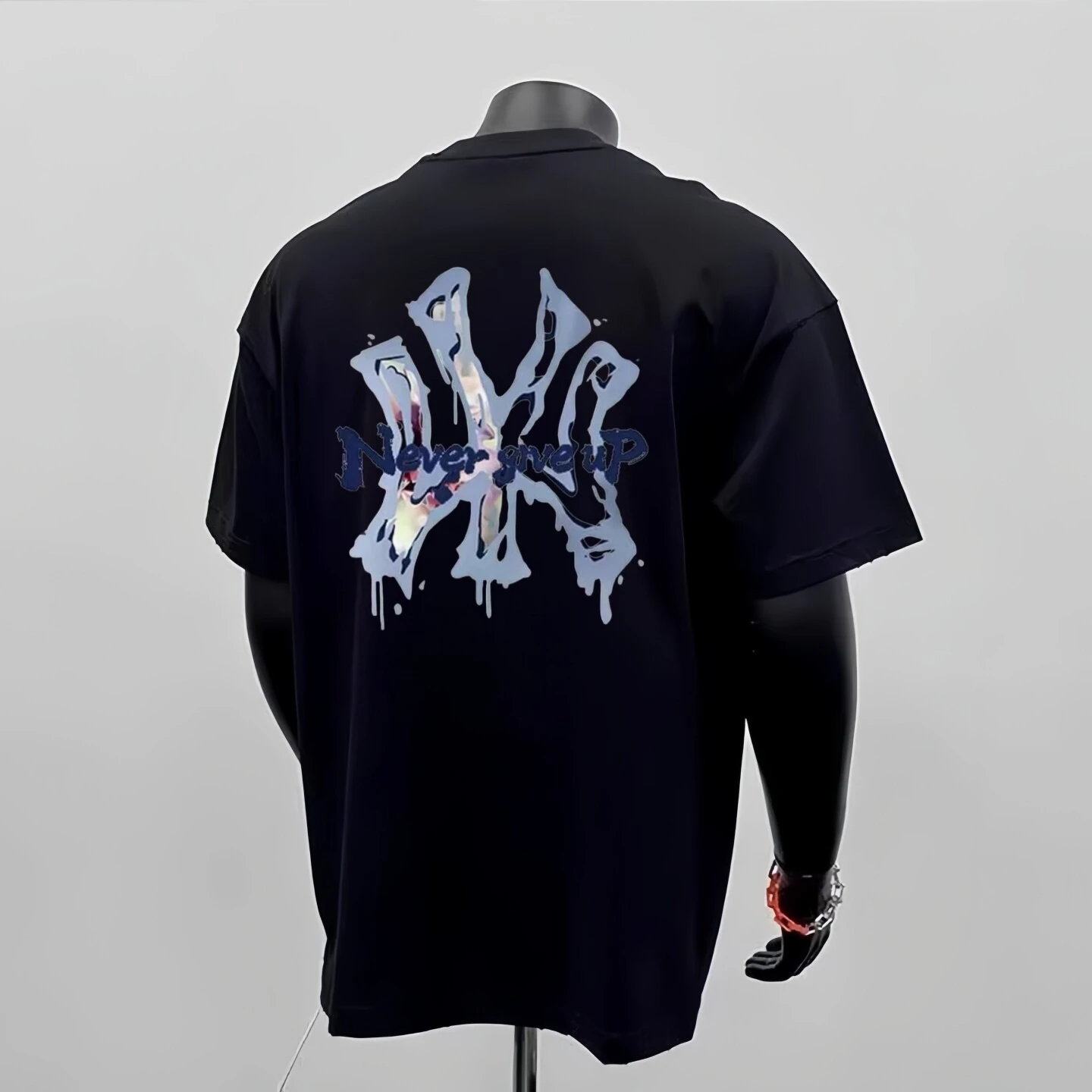 

Женская футболка для беременных Весна/Лето 2026, люксовая, с принтом, круглым вырезом, коротким рукавом, в стиле хип-хоп, летняя