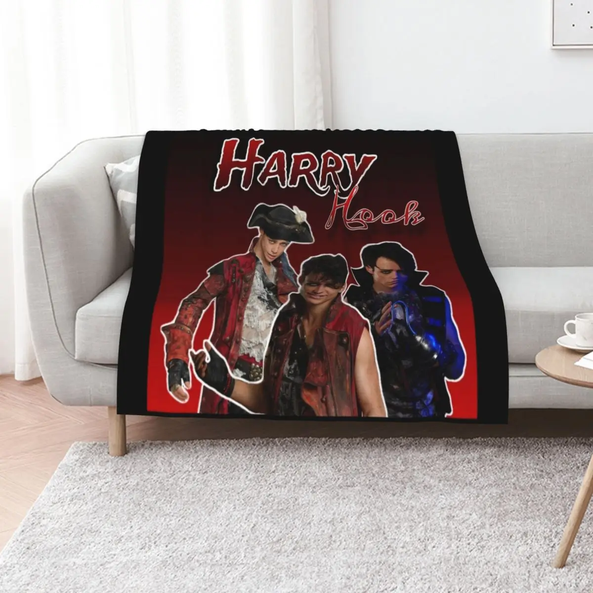 Harry Hook my beloved Throw Blanket Soft Plaid Kid'S Winter beds Personalized Gift Cute Beach Blankets