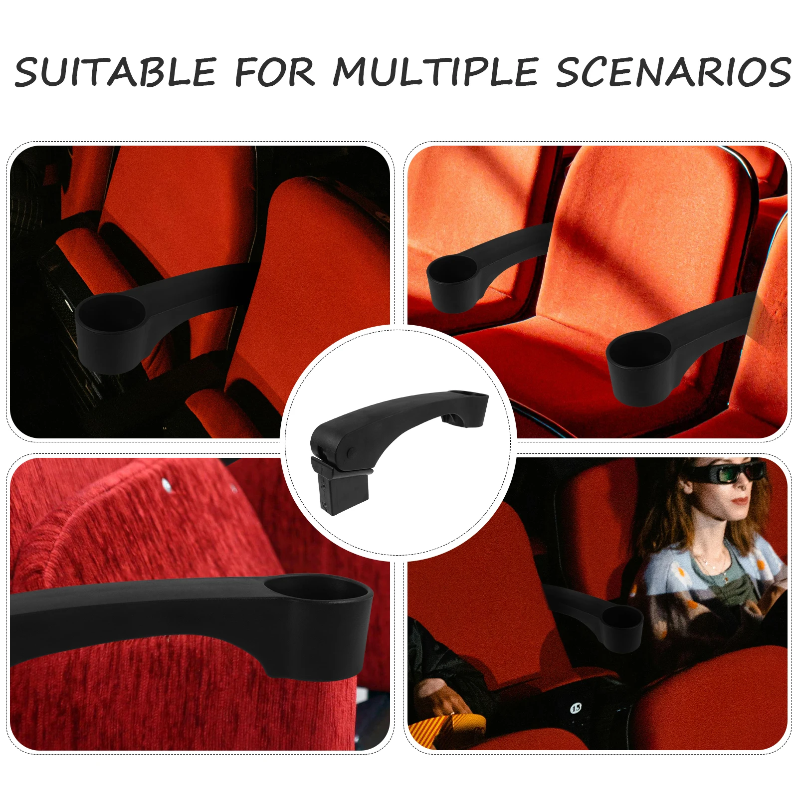 

Запасная часть подлокотников стула Auditorium для коврика, театральные детали, запасные части, пластиковый офис