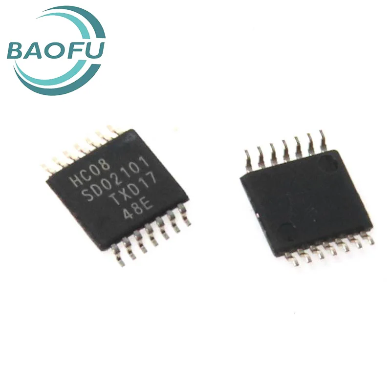 Cancello logico e inverter 74HC08PW HC08 TSSOP-14 originale appena importato