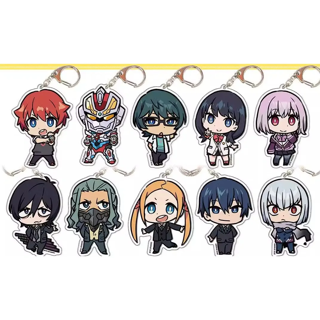 Брелок для ключей из аниме Yamanaka Koyomi Asukagawa Chise Asanaka Yomogi Onija GAUMA Shizumu Mujina Juuga, акриловый подарок