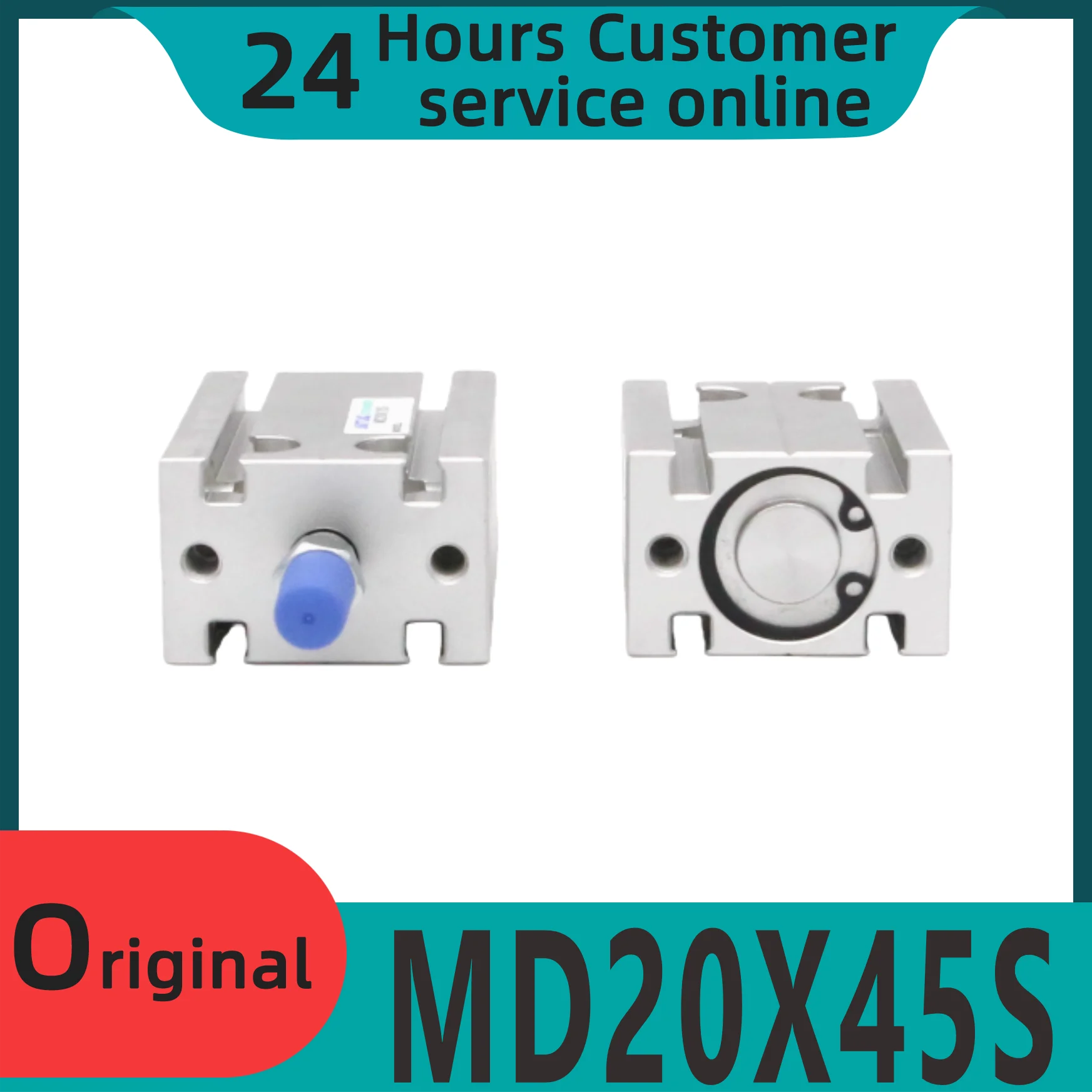 

Brand new original MD20X45S MD20X50S MD20X60S MD20X70S pneumatic small cylinder