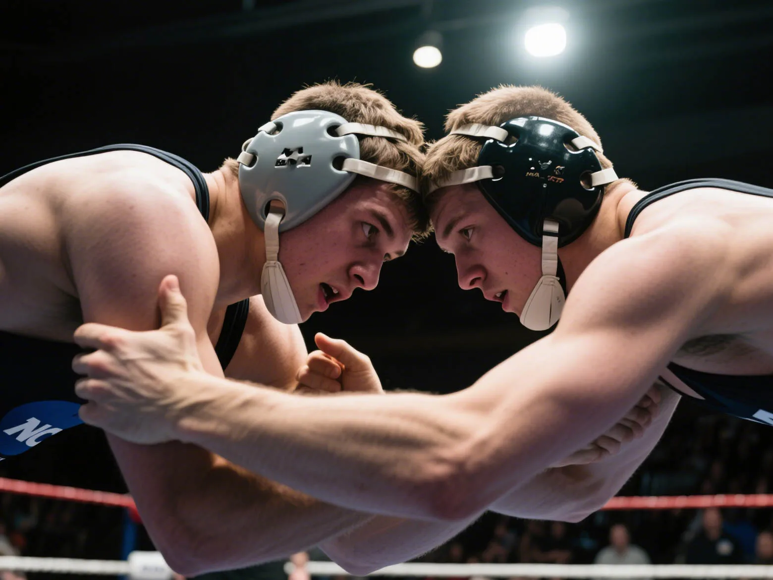 Wrestling-Kopfschutz mit Kinnpolster, Ohrenschutz, sechs Löchern, mehrfarbig (Erwachsene & Jugendliche) – Detail 23