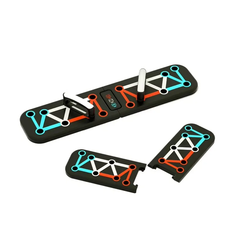 Portable Multifunctional Foldable Push Training Board Indoor Outdoor Fitness Equipment Home Gym Bracket for Chest Dip Stands