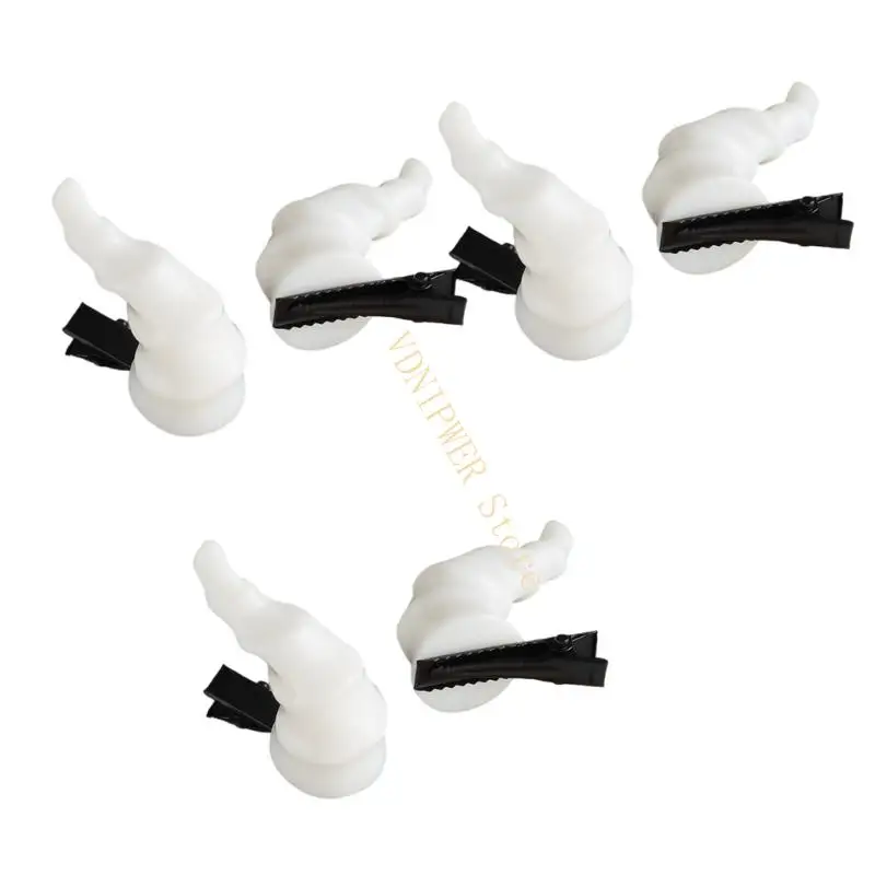 

3 пары Devil Horn Barrettes для косплея события аниме костюмы аксессуары для прически.