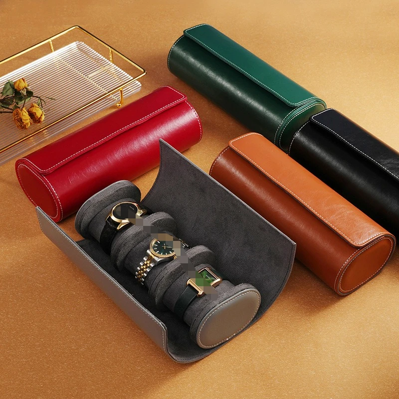 Watch Storage Box Watch Packaging Box 123-bit Dust-proof and Scratch-proof Travel Portable