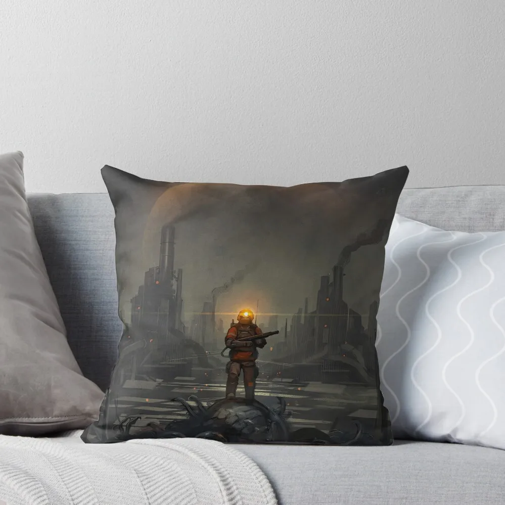 

Factorio Throw Pillow Cusions Cover Pillow Decor Cushions For Sofa Ornamental Pillow