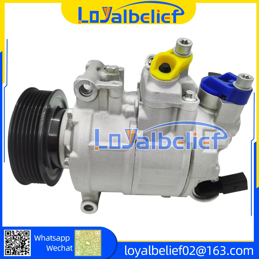 

7SEU17C AC Compressor With Clutch For Volkswagen Golf Passat CC Crafter Touran Audi A1 A3 1K0820859S 447260-1706 4472601706