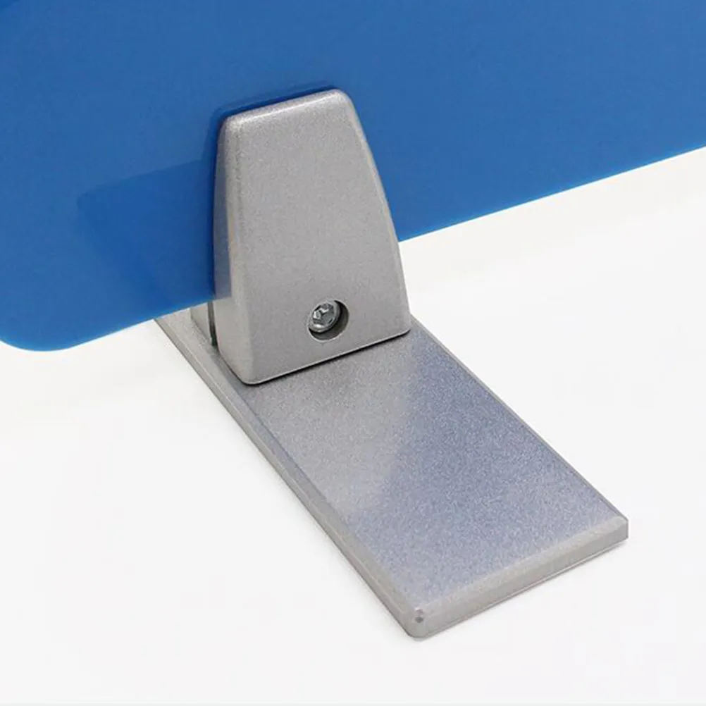 1Pcs Aluminum Desktop Divider Clamp Lengthen Design Flat Bottom Table Baffle Clamp Office Partition Fixing Clip
