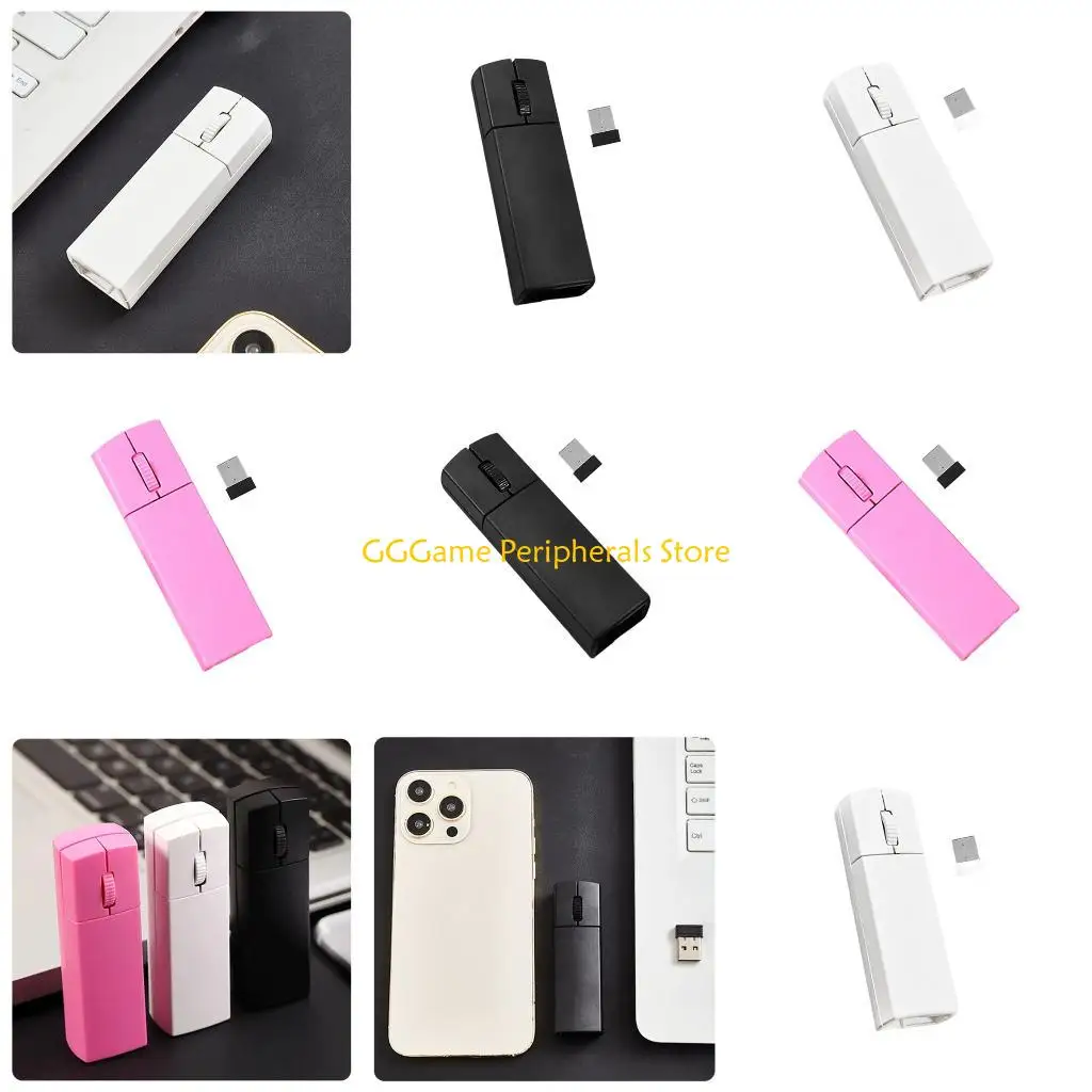 

U55B Silents Operation Mini Wireless Mouse 2.4G Rechargeable Type C for Office Library Use