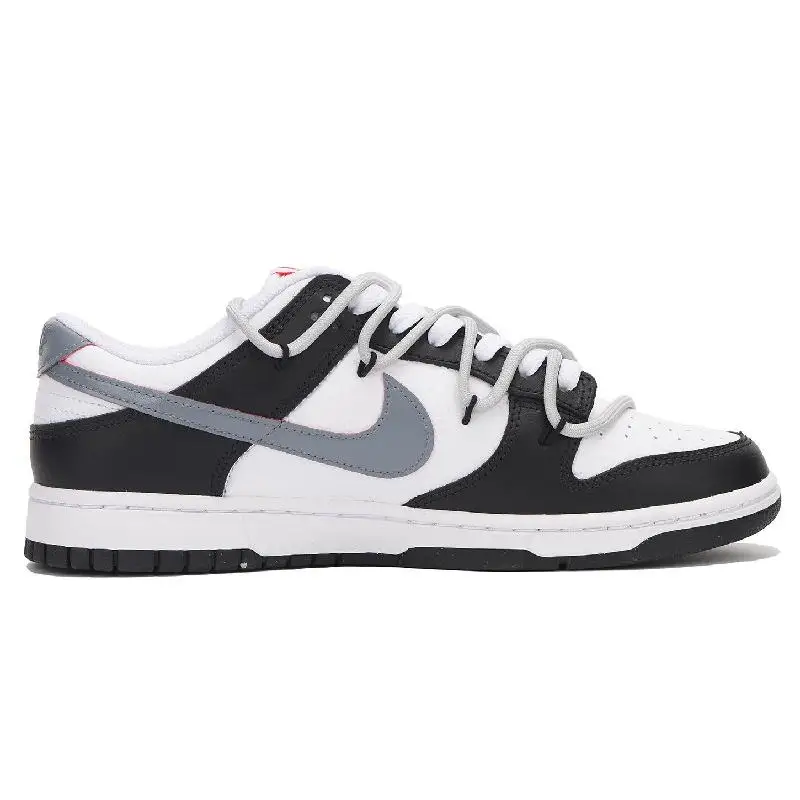 【Customize】Nike Dunk Skateboarding Shoes Men Low-top Dark Gray Sneakers shoes FB3354-001