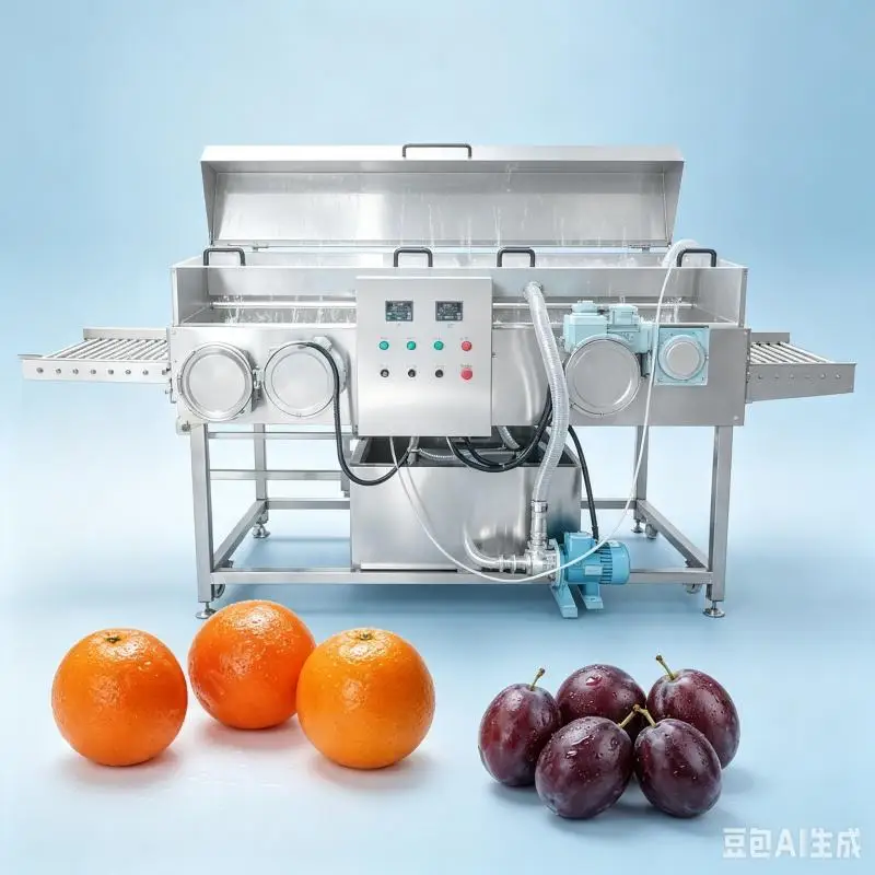 Customized Fruit Wax Machine Automatic Fruit Waxing Coating Machine High Efficiency Fruit Polishing Equipment