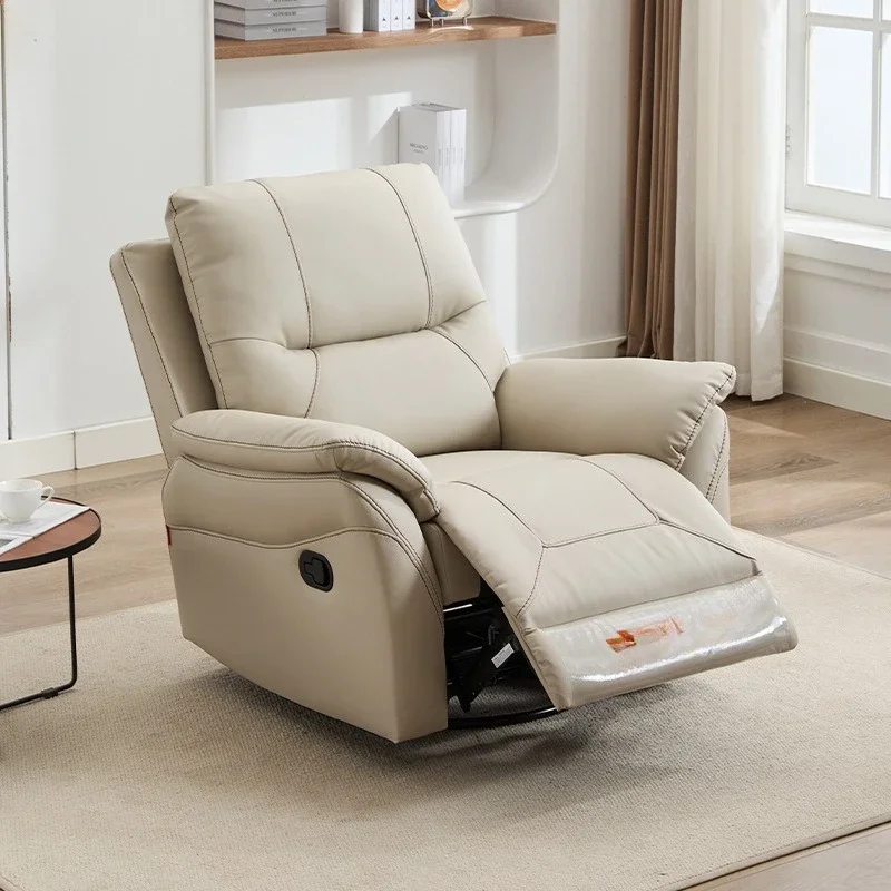 Canapé simple à capsule spatiale de première classe, inclinable électrique multifonction, pour dormir, salon, chambre à coucher