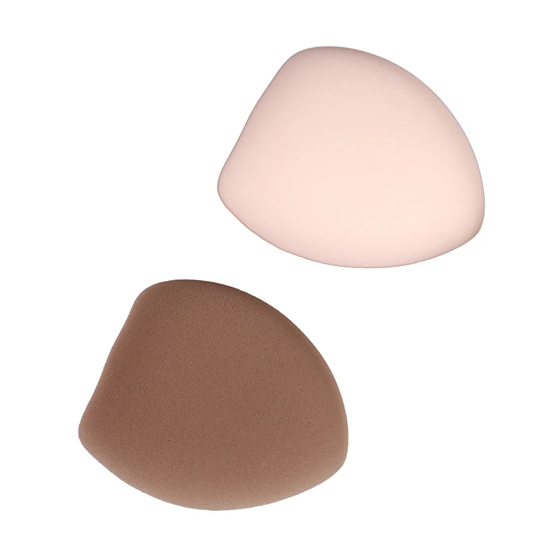 Mini Vinger Spons Bladerdeeg Foundation Cosmetische Bladerdeeg Droog Nat Poederdonsjes Bruikbare Concealer Cosmetica Applicator Make-up Gereedschap