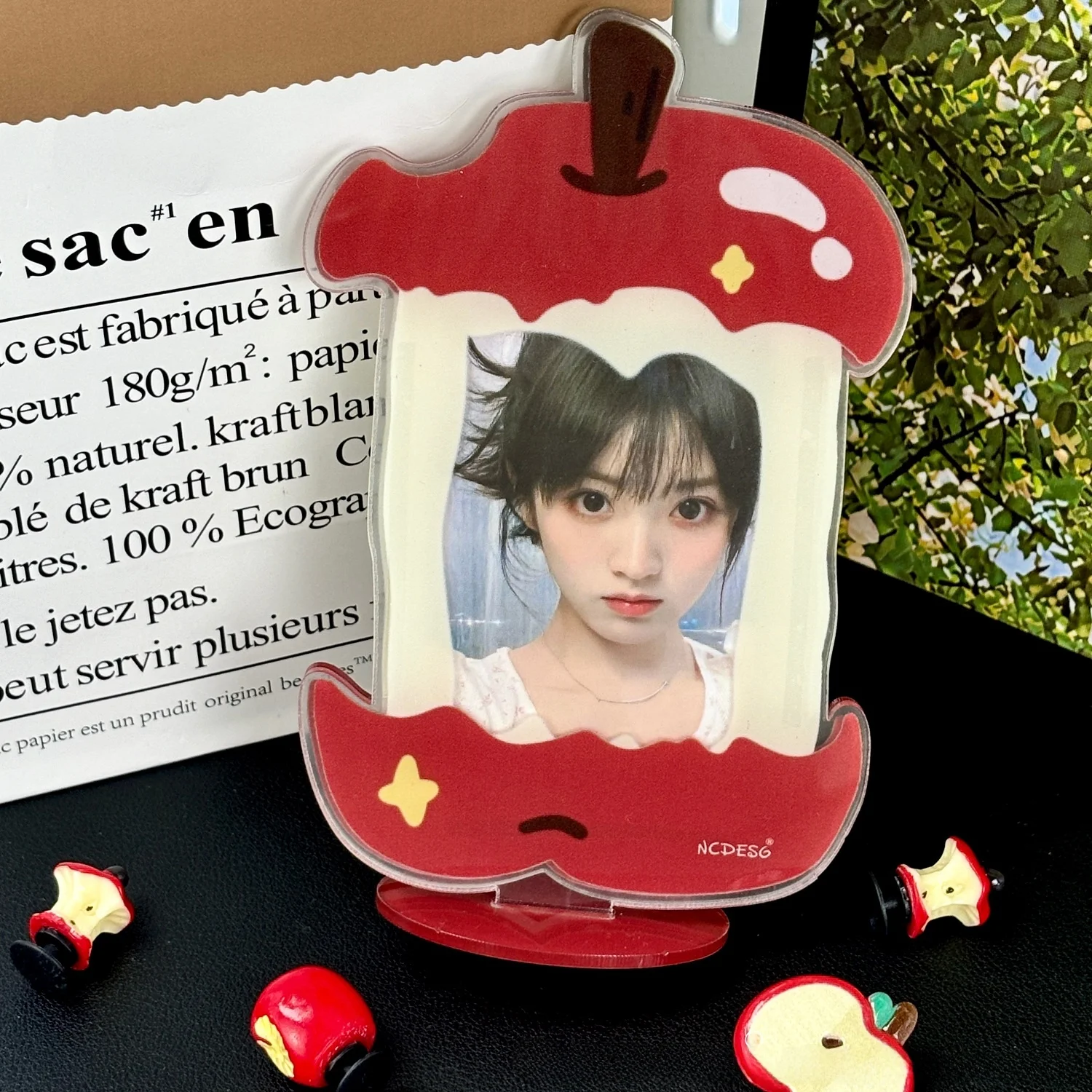 الاكريليك الطفل الواقف بطاقة إدراج تصميم المحملة بوصة سطح المكتب الديكور إطار الصورة بسيط الحديثة Sle ديكور المنزل