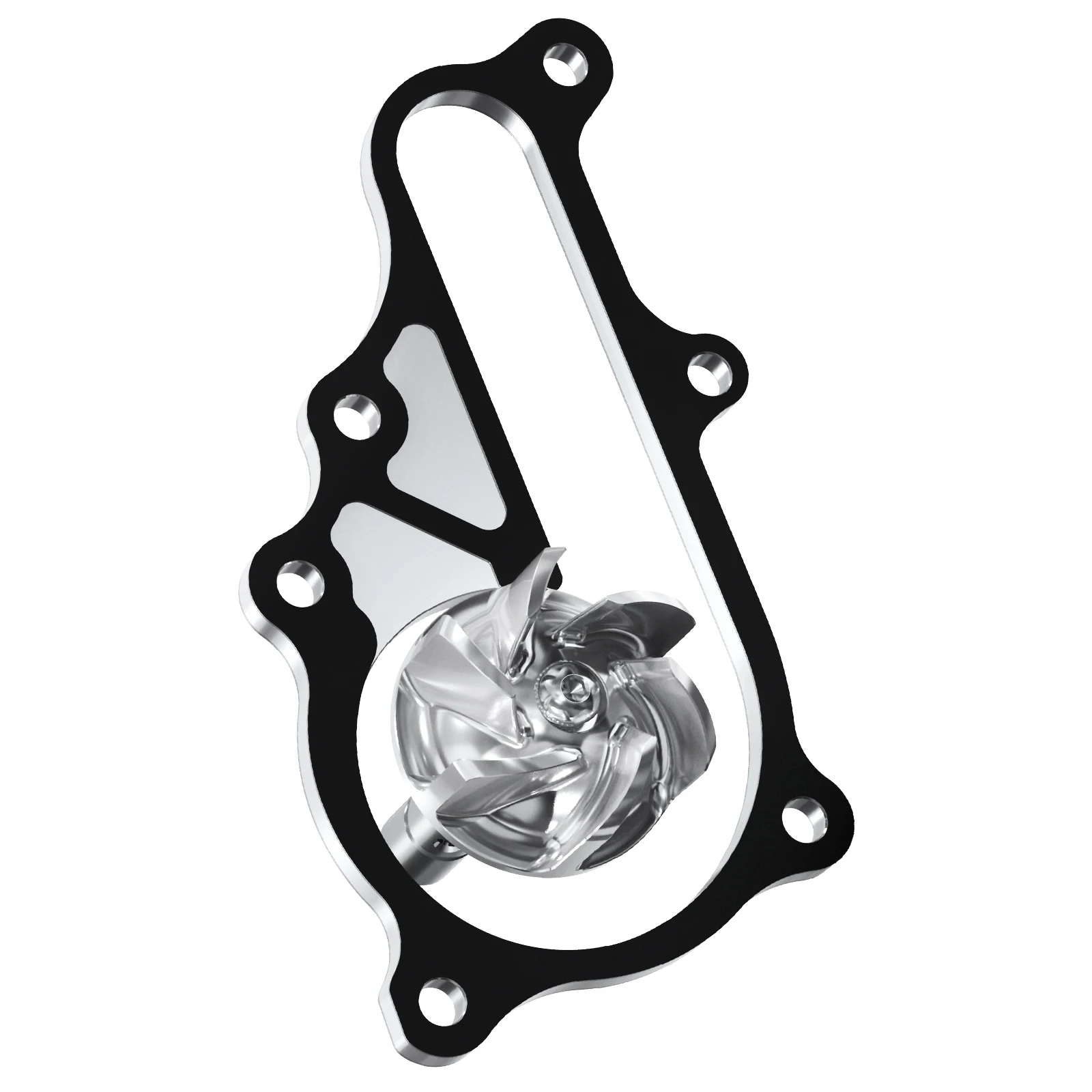 NICECNC Wasserpumpen-Laufradwelle für Yamaha Raptor 700 700R YFM700R 2006-2026, Aluminium ATV-Zubehör, ersetzt 1S3-12450-00-00 – Detail 2