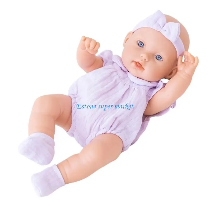 

090B 12in Realistic Doll Baby Doll EyeOpen Life Like Reborns that Looks Real