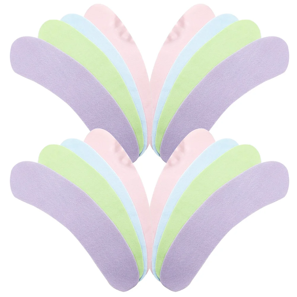 

8Pairs Toilet Seat Cushions Lint Material Soft Warm Seat Pads Bathroom Comfortable Covers Non-Slip Fitting Adjustable Toilet