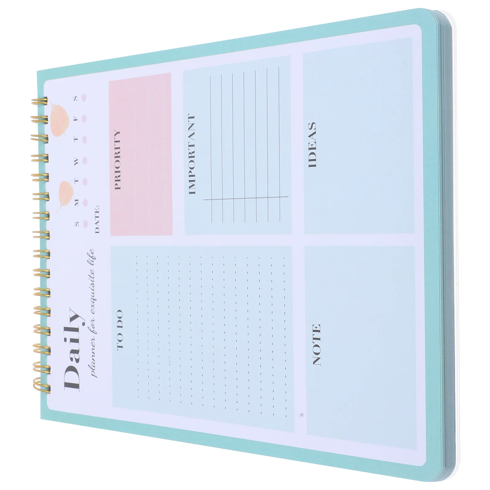 

Efficient Planner Daily Calendar Appointment Notepad Study Plan Pad Time Management Notebook Creative Design Practical Gift
