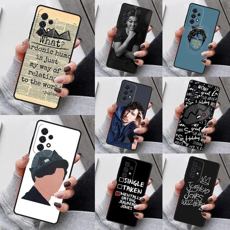 Riverdale Jughead Jones Phone Case For Samsung Galaxy S23 S21 S20 FE S24 S22 Ultra Note20 S10 S9 S8 Plus A40 A52 A12 A13 A53