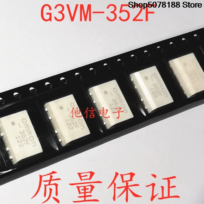 5pieces OptoCoupler G3VM-352F  SOP8 352F G3VM-352 Original integrated circuit