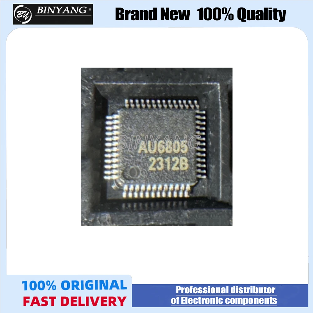 Brand new imported AU6805 QFP-48 package automotive computer board resolver decoding IC