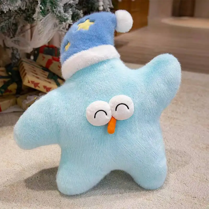 최신 굿나잇 시리즈 별 달 베개 귀여운 플러시 장난감 수제 인형 만화 애니메이션 귀여운 홈 어린이 생일 선물 인형