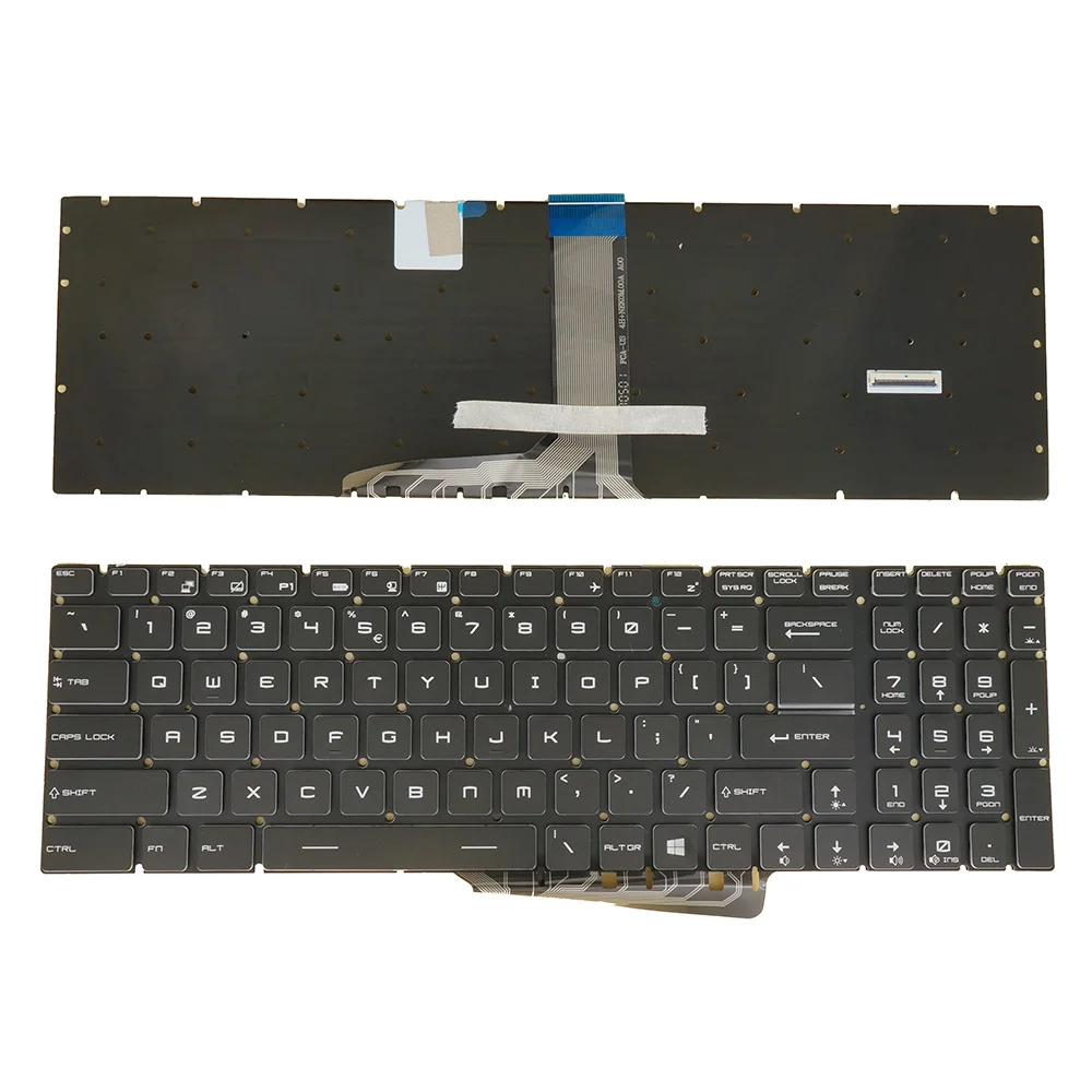 US RU Russian Laptop Keyboard For MSI GE75 RAIDER 10SE 10SF 10SFS 10SGS 8RE 8RF 8SE 8SF 8SG 9SE 9SF 9SG Per-Key RGB Backlit