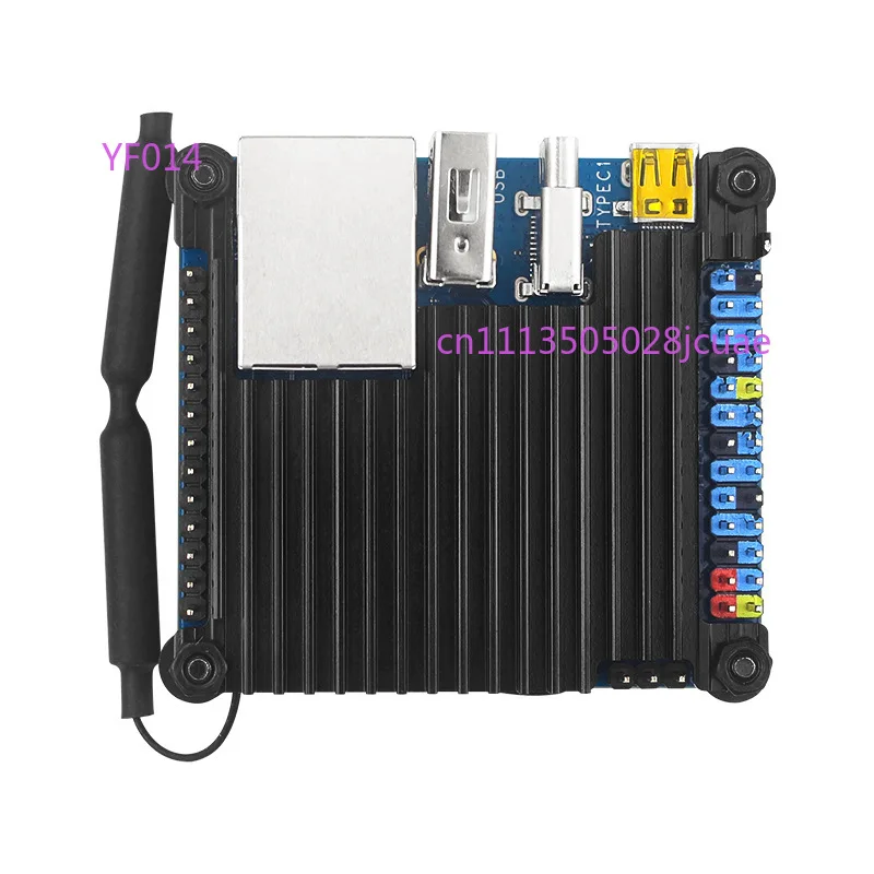 Aluminum Cooling Shell Durable Metal Protective Case for OrangePi Zero 3 Development Board